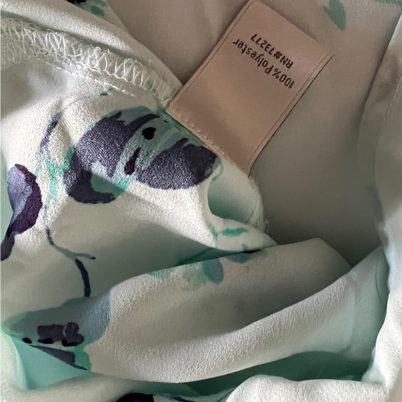 2 XS Lauren Conrad Top Floral Shirt Blouse Fall Long Sleeve Womens Lot Bundle - Picture 16 of 16